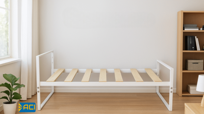 Metal bed 120 cm - Image 2