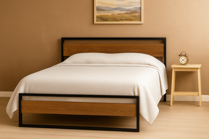 Metal bed