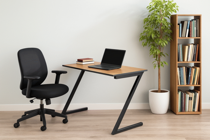 Office desk 60*100 Z shape - Image 2
