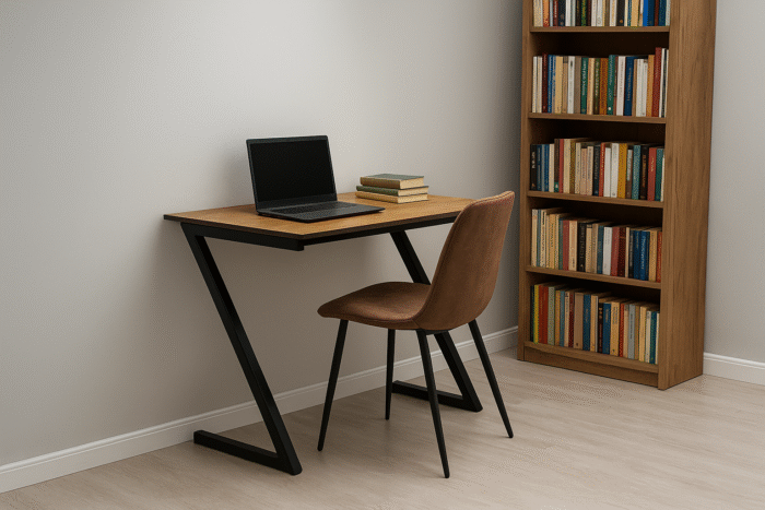 Office desk 60*100 Z shape - Image 3