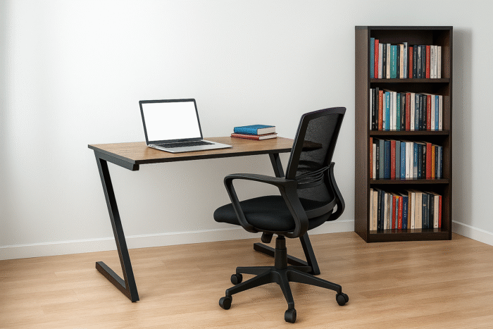 Z shape office desk