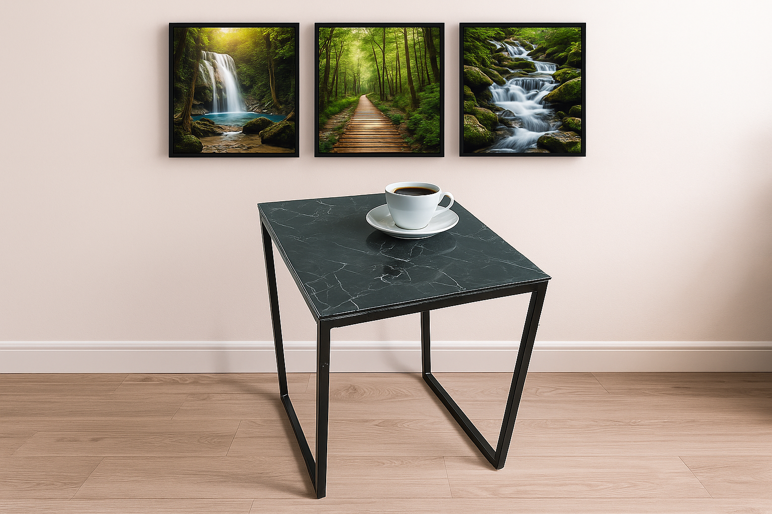 Conned shape 40*60 cm table