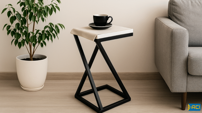 Square table 30*30 cm 3 legs - Image 3