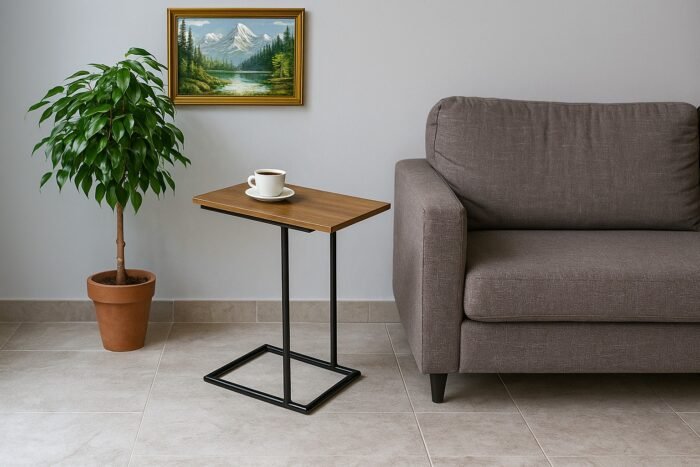 Rectangular fixed side table 35*50 cm - Image 3