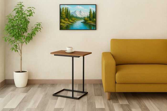 Rectangular fixed side table 35*50 cm - Image 13