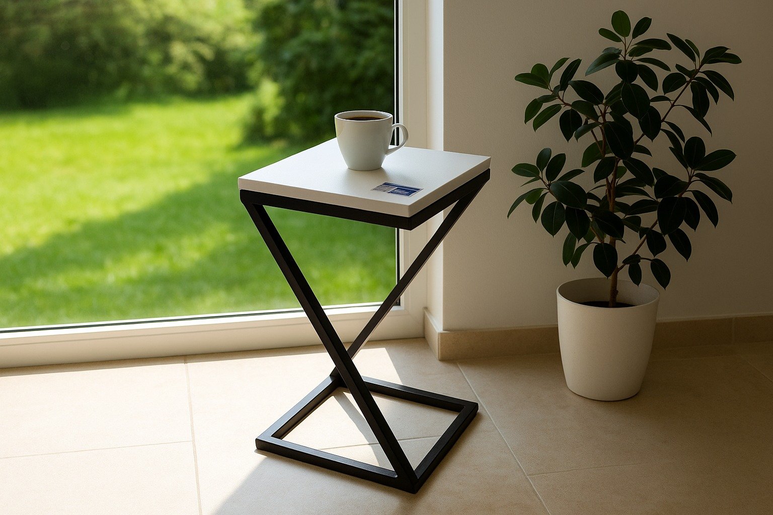Square table 30*30 cm 2 legs
