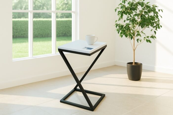 Square table 30*30 cm 2 legs - Image 3