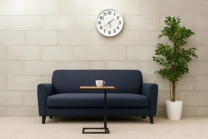 Rectangular fixed side table 35*50 cm