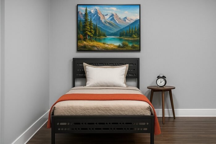 Laser shapes Metal bed 100 cm