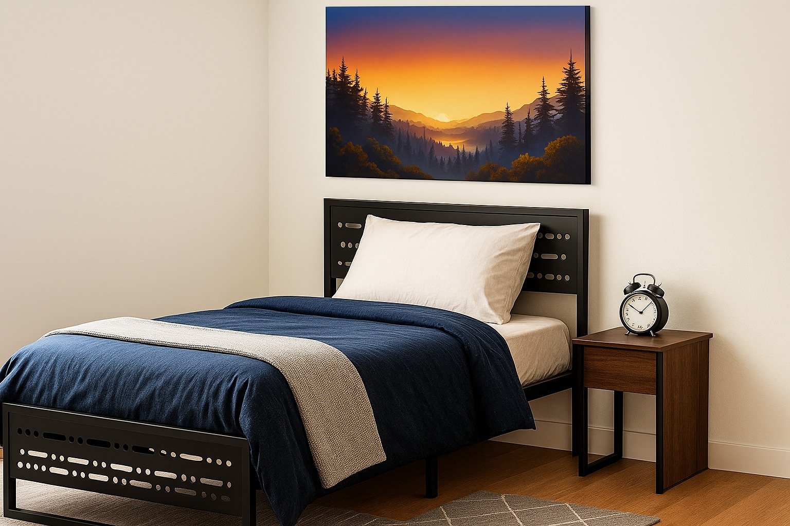 Laser Metal bed 100*200 cm