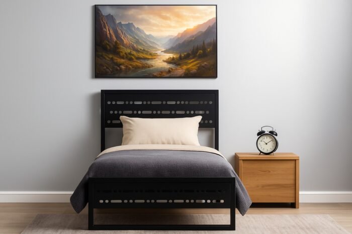 Laser Metal bed 100cm - Image 18