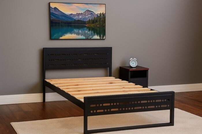 Laser shapes Metal bed 100 cm