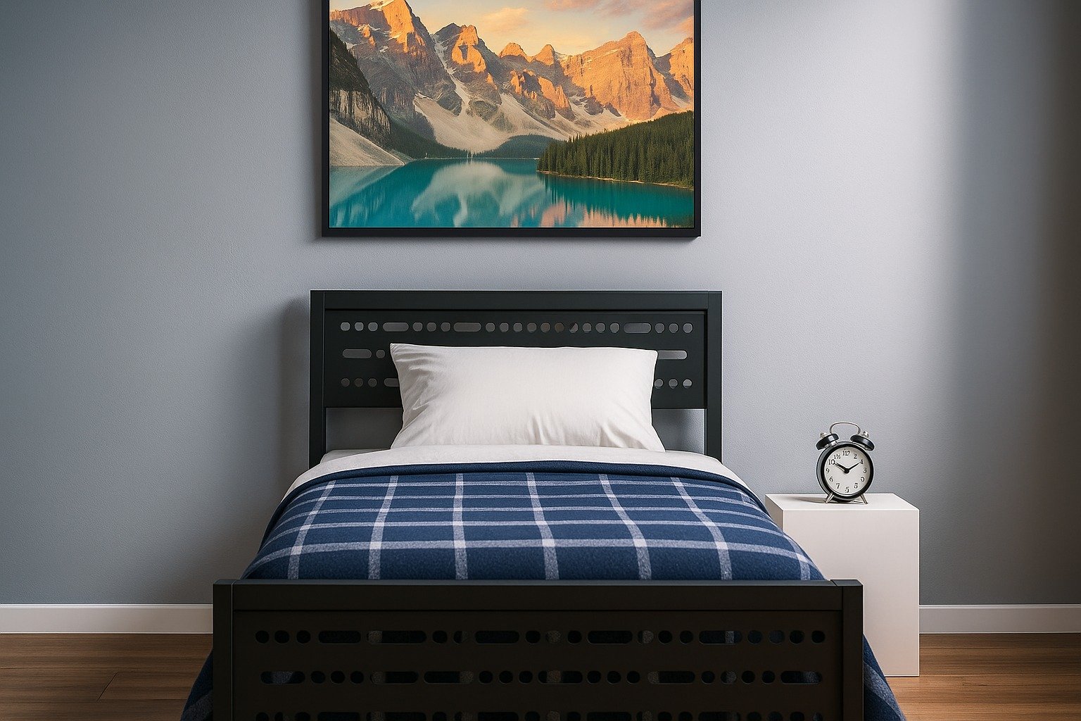 Laser shapes Metal bed 100 cm